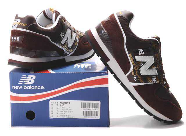 white new balance 595 new balance pas chere de la mode